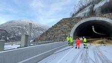 Feilmeldinger utsetter åpningen av nye Ljoteli-tunnelen i Årdal