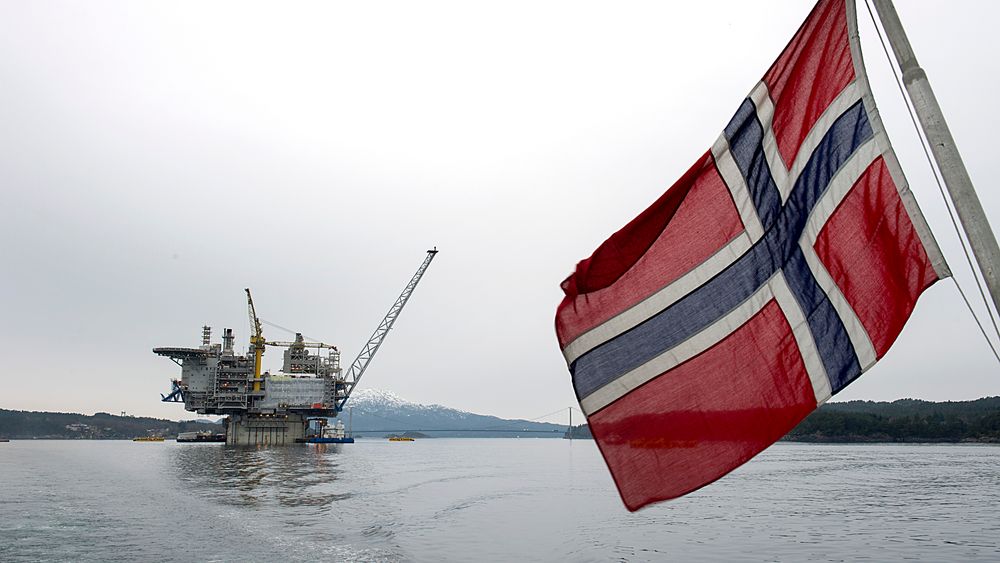 Gasseksport sto for 70 prosent av eksportinntektene fra petroleum i 2021, takket være høye gasspriser og mange felt i drift. Her ved Aasta Hansteen i Norskehavet. 
