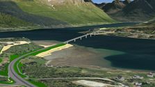 E8 Ramfjord: Nye kontrakter for skogrydding og skredsikring