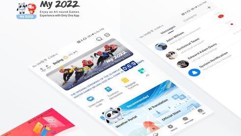 My 2022, den offisielle OL-appen under Vinter-OL i Beijing 2022.