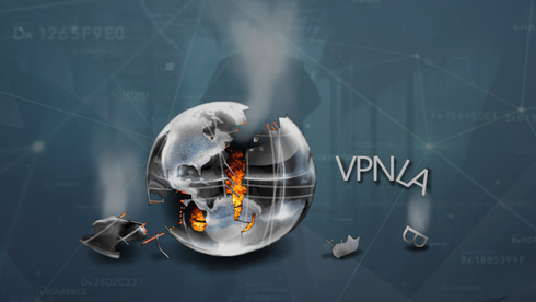 Bilde fra nettstedet til VPN Lab etter at tjenesten ble «sprengt» av Europol.