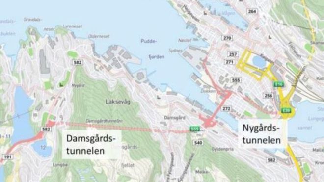 Kun to vil oppgradere tungt trafikkerte tunneler i Bergen