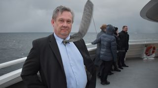 Anders Sæternes, avdelingsdirektør i fergeavdelingen i Statens vegvesen, mener flytende hydrogen er mest aktuelt for Vestfjorden-fergene.