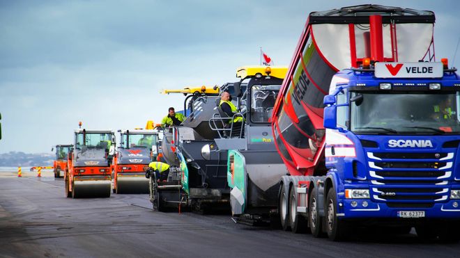 Fem nye asfaltkontrakter i Sør-Norge
