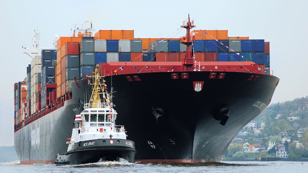 Nesten alle nye containerskip bestilels nå med LNG-motor. Taubåter er i økende grad også drevet med gass. Hapag Lloyd har bestilt seks nye 23.500 TEU-skip i Sør-Korea med DF-motorer.