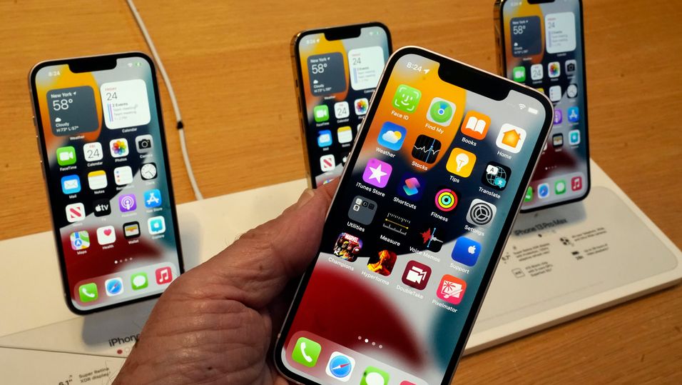 Iphone 13 ble lansert i slutten av september 2021.