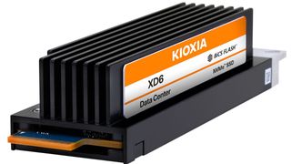 NVME-baserte SSD-er fra Kioxia.