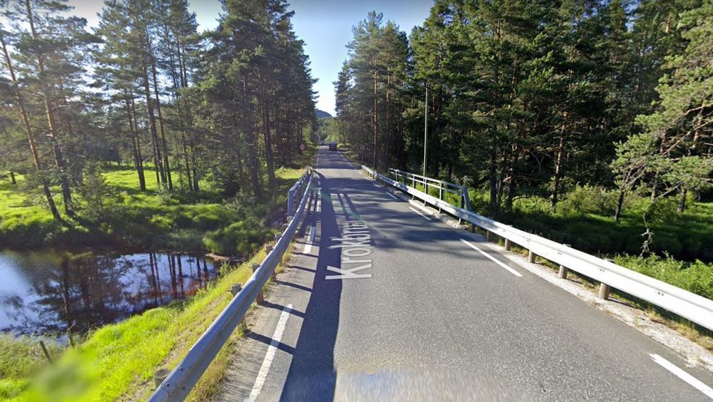 Krok bru ligger rundt 400 meter sør for Dølemo i Åmli.