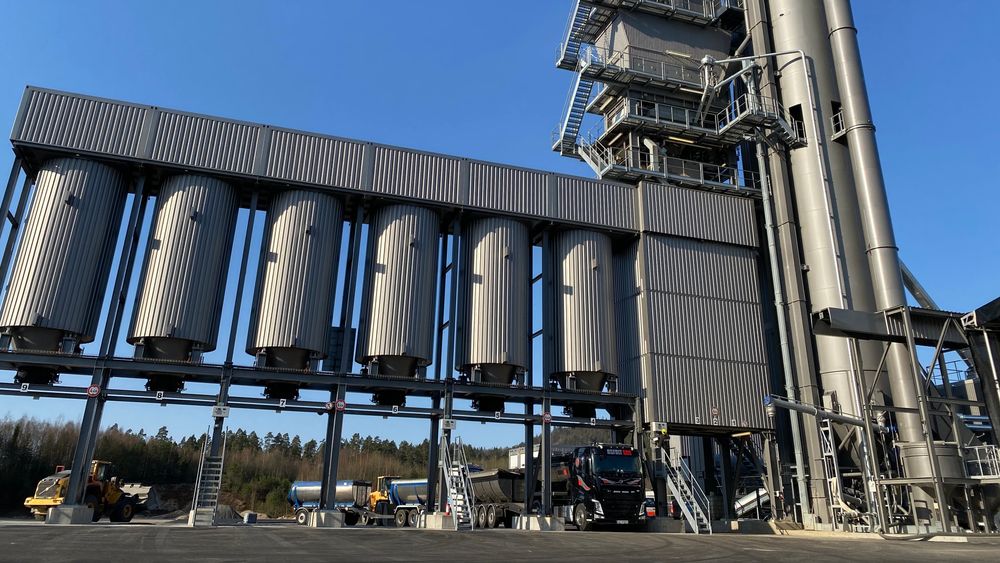 I april 2021 startet NCC ny asfaltfabrikk på Rugsland i Birkenes kommune i Agder.