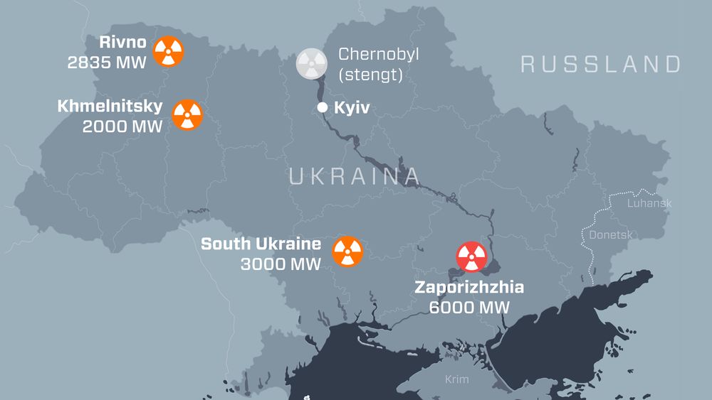 IAEA er bekymret for sikkerheten ved kjernekraftverkene i Ukraina. De peker på syv punkter som de vil at begge parter skal binde seg til for å forhindre en større ulykke.