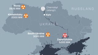 Mener sikkerheten ved ukrainske atom­kraftverk utfordres: Vil ha partene til å enes om syv punkter