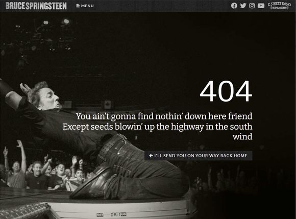 404-side hos brucespringsteen.net