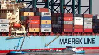 Dansk lasteskip mistet 90 konteinere på sjøen