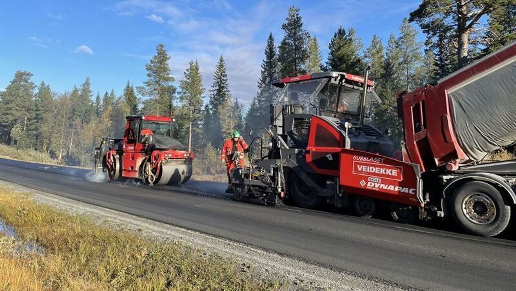 Nord-Norge: Veidekke og Nordasfalt leder konkurransen om fire asfaltkontrakter