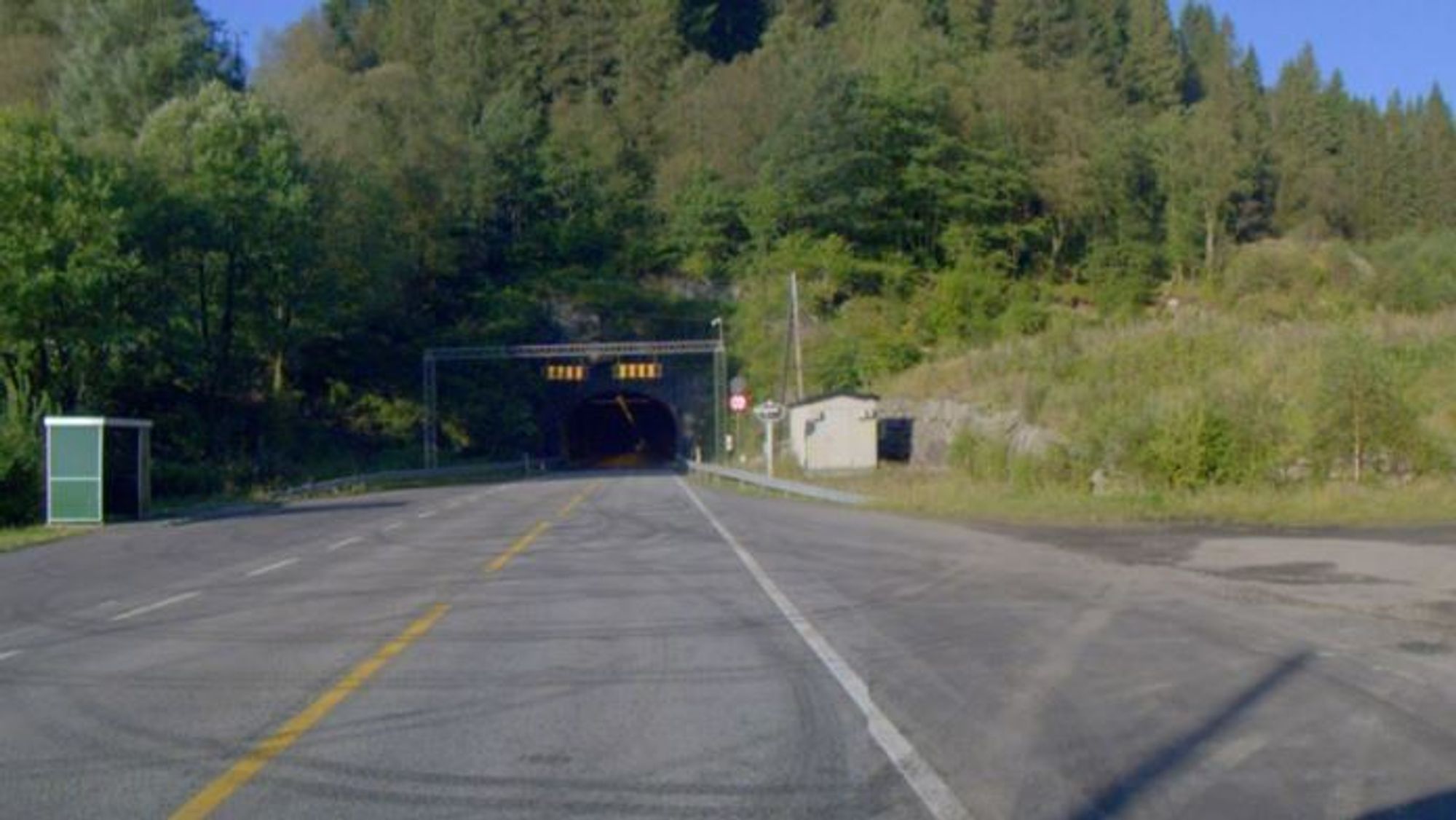 Lerviktunnelen er ikke lenger enn 776 meter.