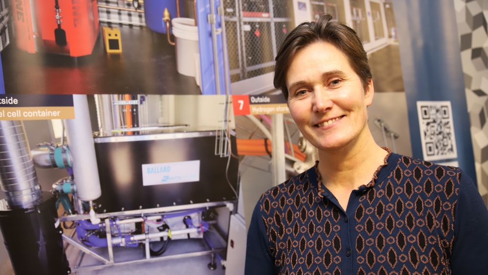 Kristina Fløche Juelgaard, direktør for forretningsutvikling i Ballard Power Systems Europe. Hun har jobbet med marinifisering av brenselceller i tre år.