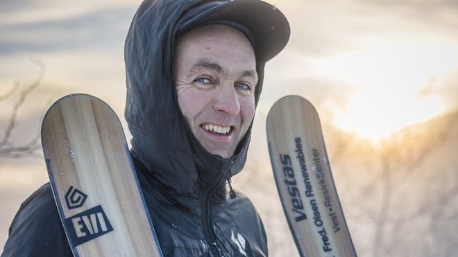Norske Gjenkraft skal gjenvinne kompositt fra 56 turbinblader: Lagde randoneeski