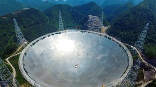 FAST-teleskopet i Kina.