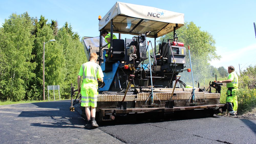 NCC leder i tre av fire asfaltkontrakter i Vestland fylke