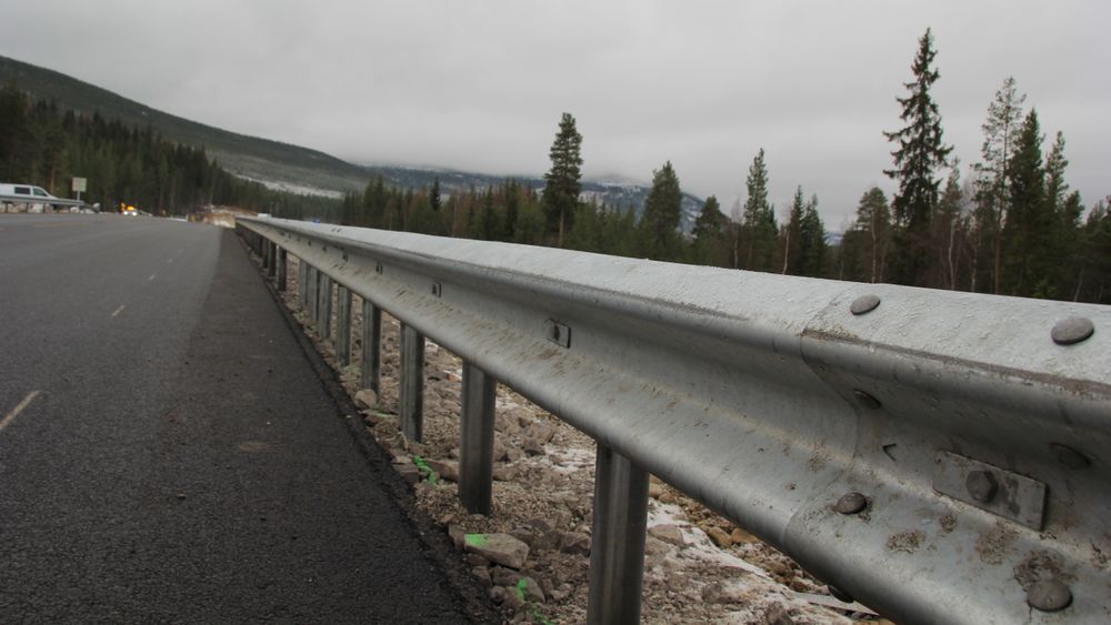 16 kilometer med nytt rekkverk skal monteres i Finnmark