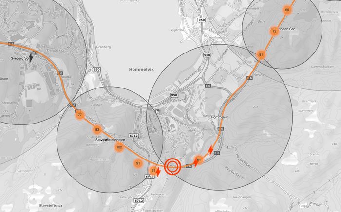 Jordraset på E6