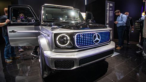 Mercedes Concept EQG, IAA september 2021.