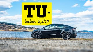 Test: Tysk kvalitet? Det knirker og dunker i nye Tesla Model Y Performance