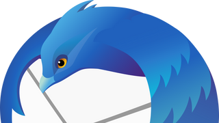 Logoen til e-postklienten Thunderbird.