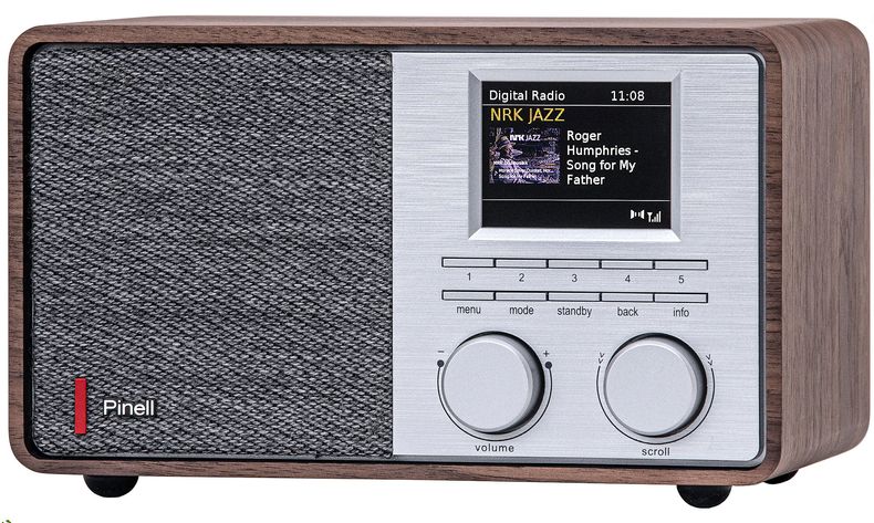En pen og rimelig bordradio, med fargeskjerm og svært god lyd, som også kan strømme fra telefonen, kan få fram sommerlåten eller podkasten.