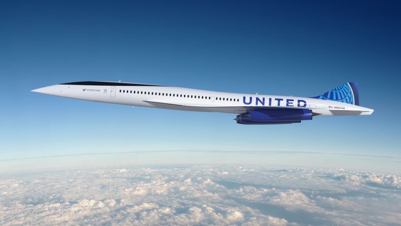 Flyselskapet United Airlines har inngått avtale om å kjøpe 15 eksemplarer av overlydsflyet Overture når det er klart.