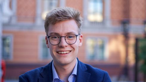 Elias Eide, stortingsvara for Høgre og sivilingeniørstudent i Energi og miljø