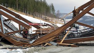 Andre trebru på norske veier som kollapser - ulykken svært lik forrige