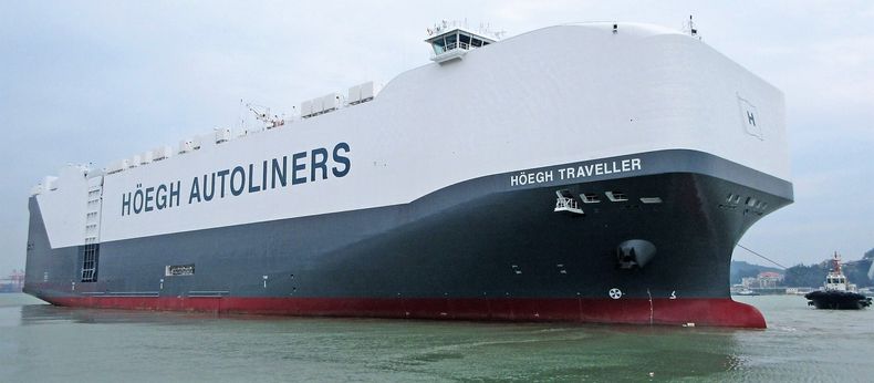 Höegh Traveller er ett av verdens største skip for biler og tung rullende last (PCTC) med plass tilsvarende 8.500 biler. Skipet er 200 meter langt og har en akterrampe som tåler 375 tonn.
