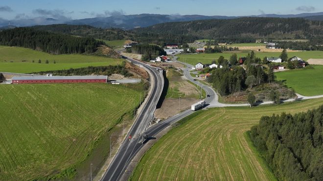 I dag åpnet siste del av fylkesveiprosjekt til 1,7 mrd