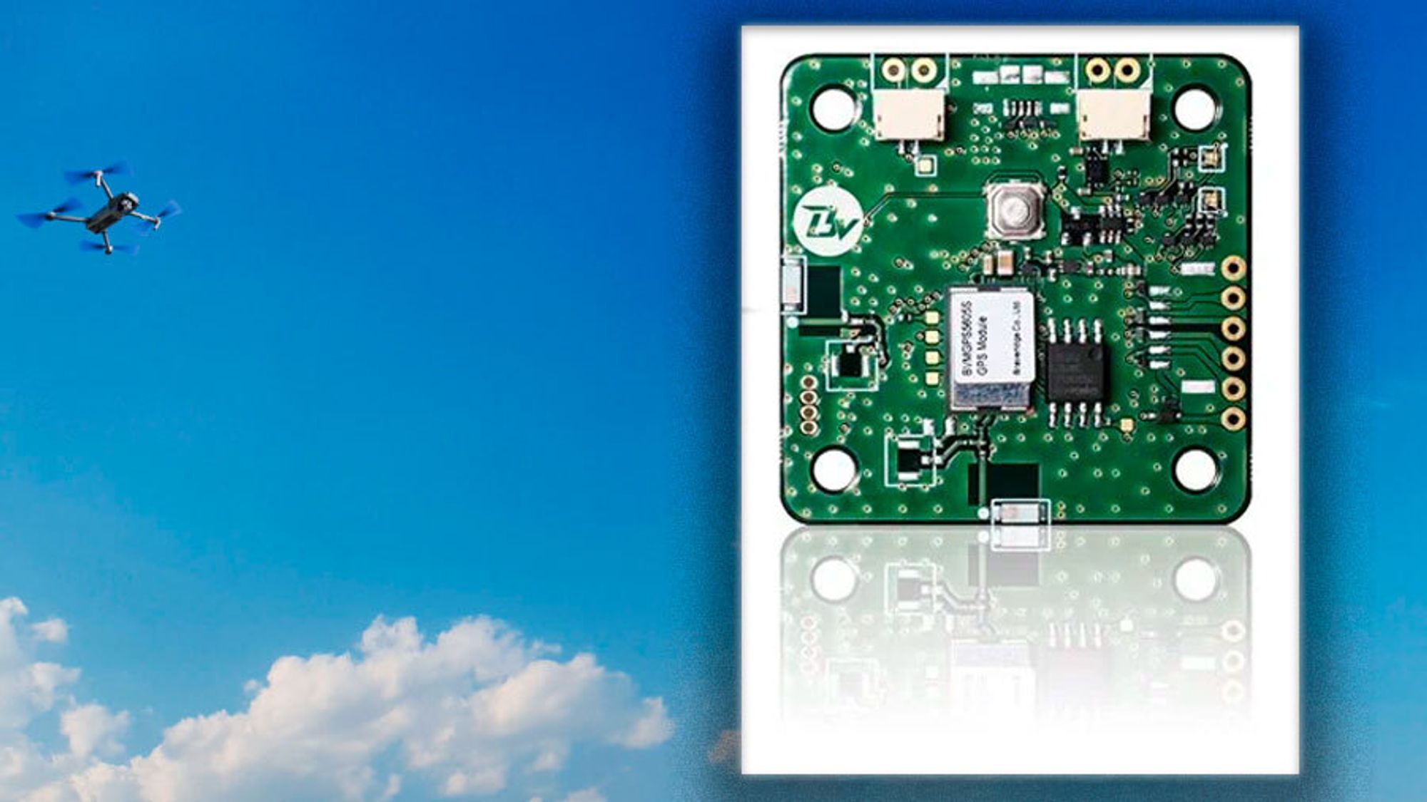Systemkomponenten fra Nordic Semiconductor sender identifikasjon fra droner i Japan til luftfartsmyndighetene hvert sekund.