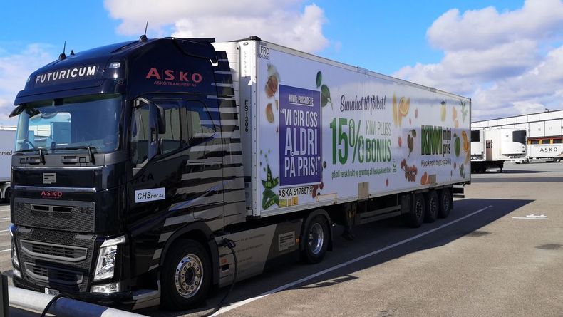 Asko har kjøpt inn denne elektriske lastebilen.