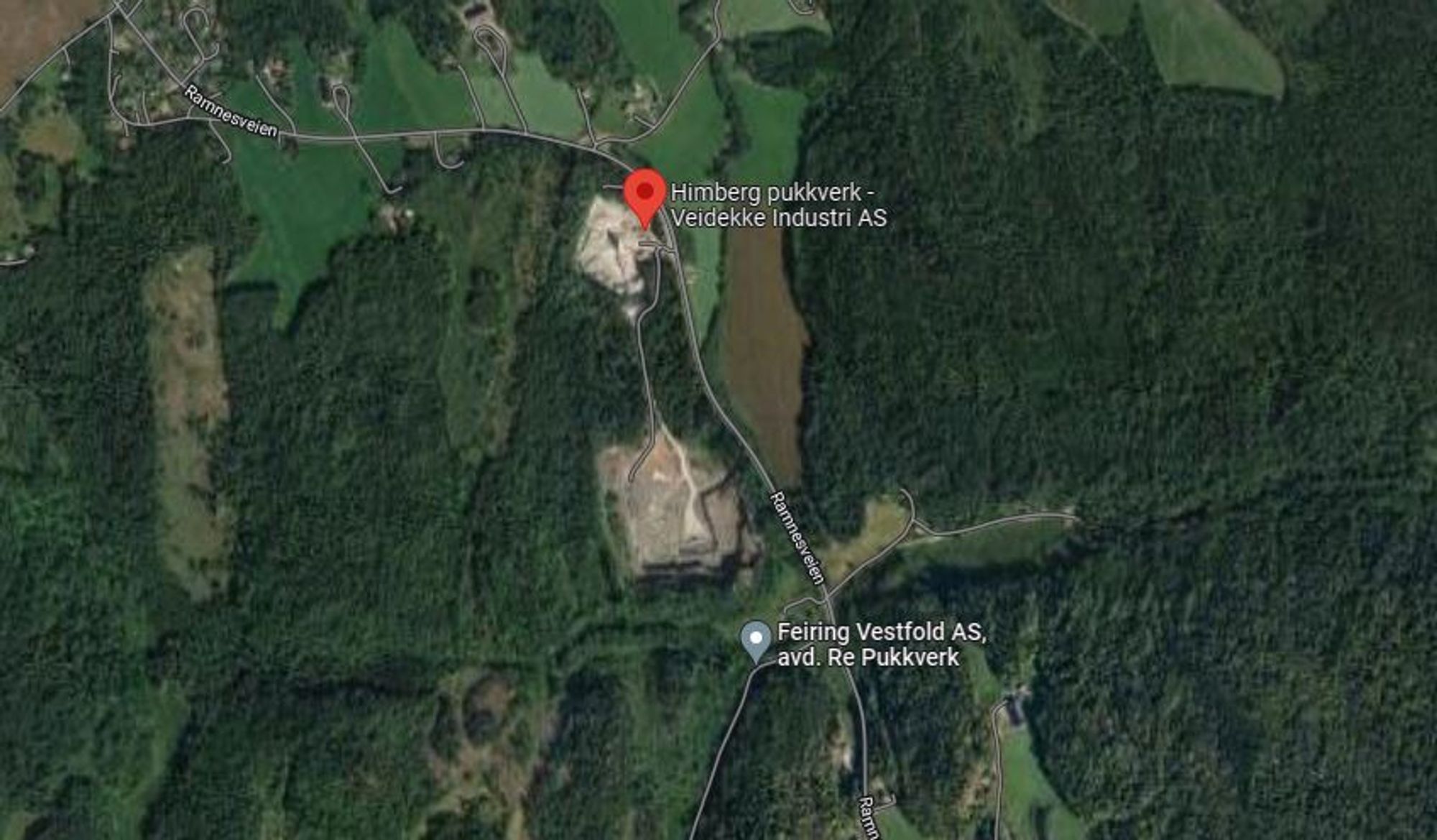 Himberg Pukkverk og Re Pukkverk, som Feiring allerede har virksomhet på, ligger vegg i vegg.