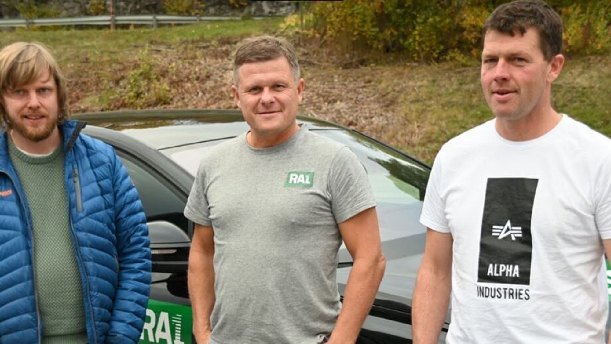 Helge Andersen Byggland, Geir Nesland Nilsen og Bjørn Tore Andersen.