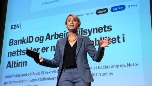 NSM-direktør Sofie Nystrøm under Sikkerhetsfestivalen 2022.