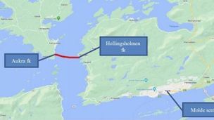 Tre vil bygge nye fergekaibruer på Aukra og Hollingsholmen