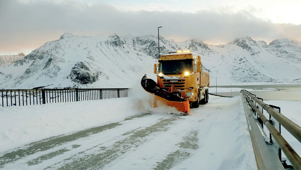 Alt er klart for at brøytebilene skal finne veien i vinter.