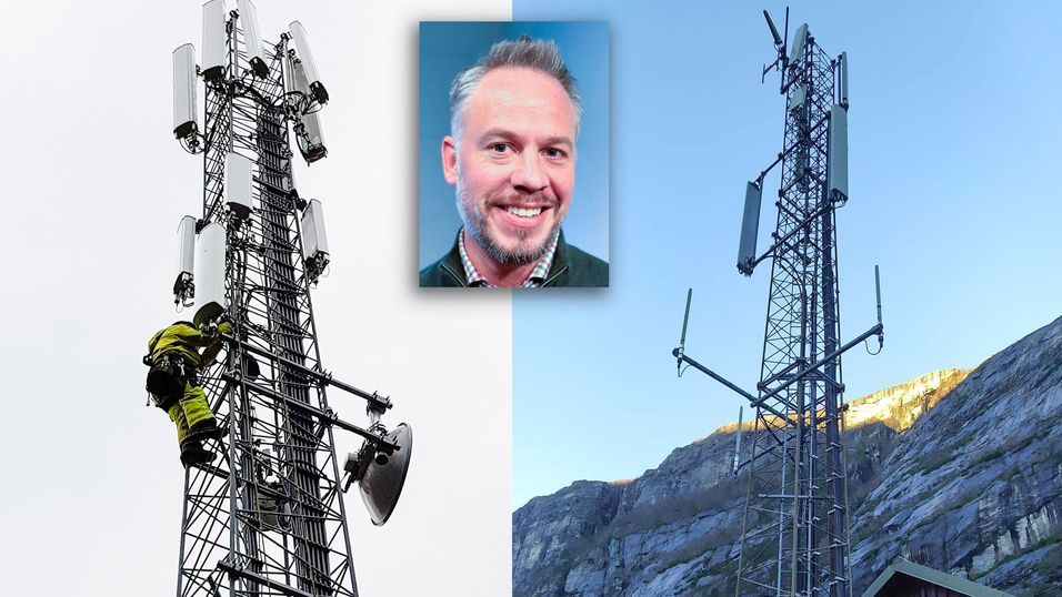 Griptel leverer utstyret som fester sårbart elektronisk utstyr, som antenner, i mobilmaster. Ny salgs- og markedsdirektør, Ruben Dahl, er innfelt.