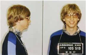 Bill Gates arrestert i Albuquerque i 1977.