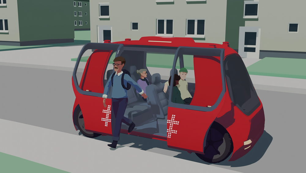 Ruter får Enovastøtte for å teste ut autonome kjøretøy i Oslo-trafikken (Ill: Enova)