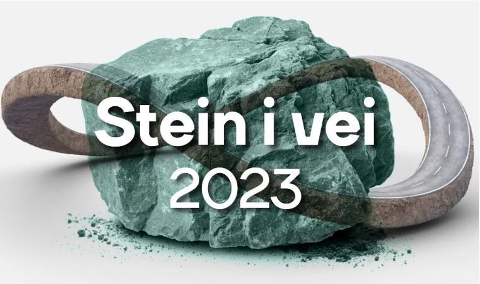 Stein i vei