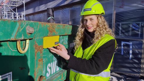 Sensorita, Ulrikke Lien, Oslobygg, sensor, radar, gps, maskinlæring, ai, avfallsnivå, byggavfall, container, kontainer, smart oslo, avfallfraksjoner, transport