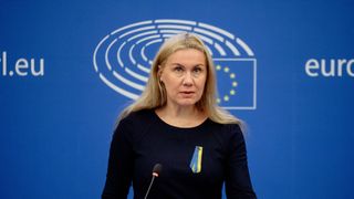   EUs energikommissær Kadri Simson presenterte markedsreformen for elektrisitet. 