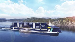 Samskip skal bygge to containerskip for frakt mellom Norge og Nederland. Hydrogen (komprimert eller flytende) og brenselceller er plassert på akterdekk. Skipene bygges ved Cochin Shipyard Limited i India.