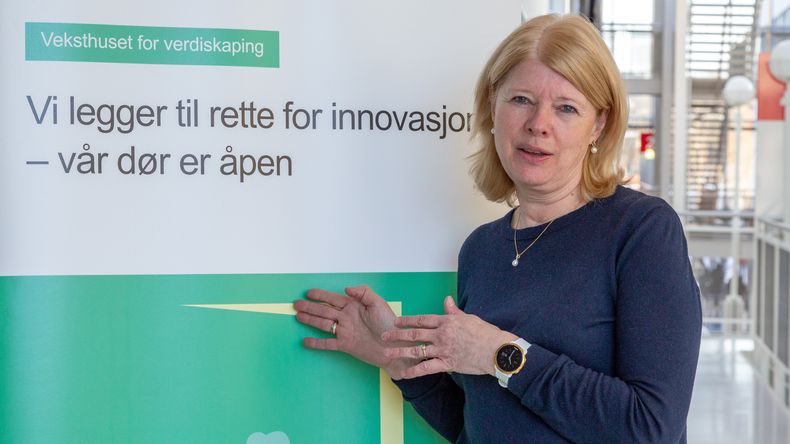 Professor Hilde Nebb, leder av Veksthuset.