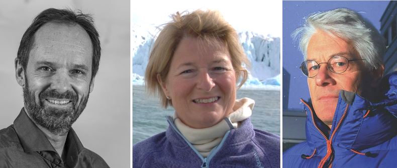 Jan-Gunnar Winther, Anne Husebekk og Alf Håkon Hoel.